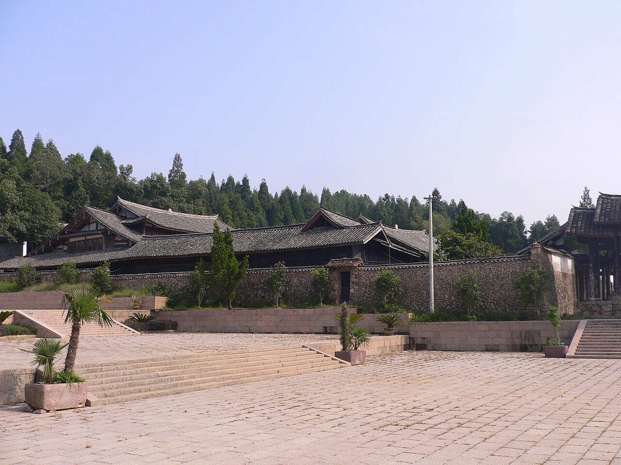 刘基庙全景